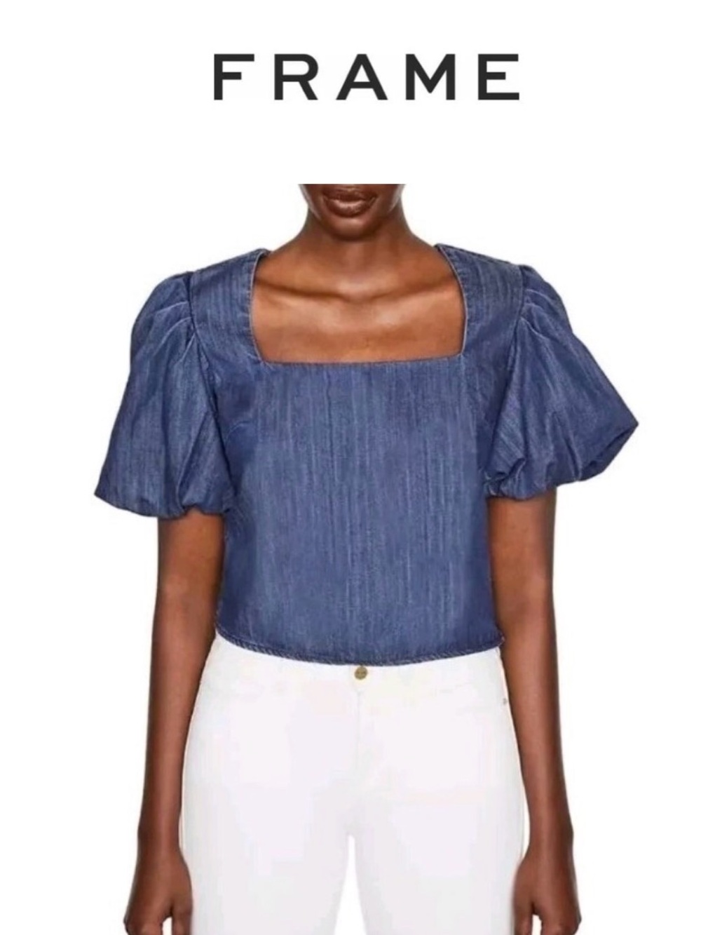 FRAME Nina Cropped Top